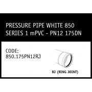 Marley Pressure Pipe White 850 Series 1 mPVC PN9 175DN RJ - 850.175PN12RJ